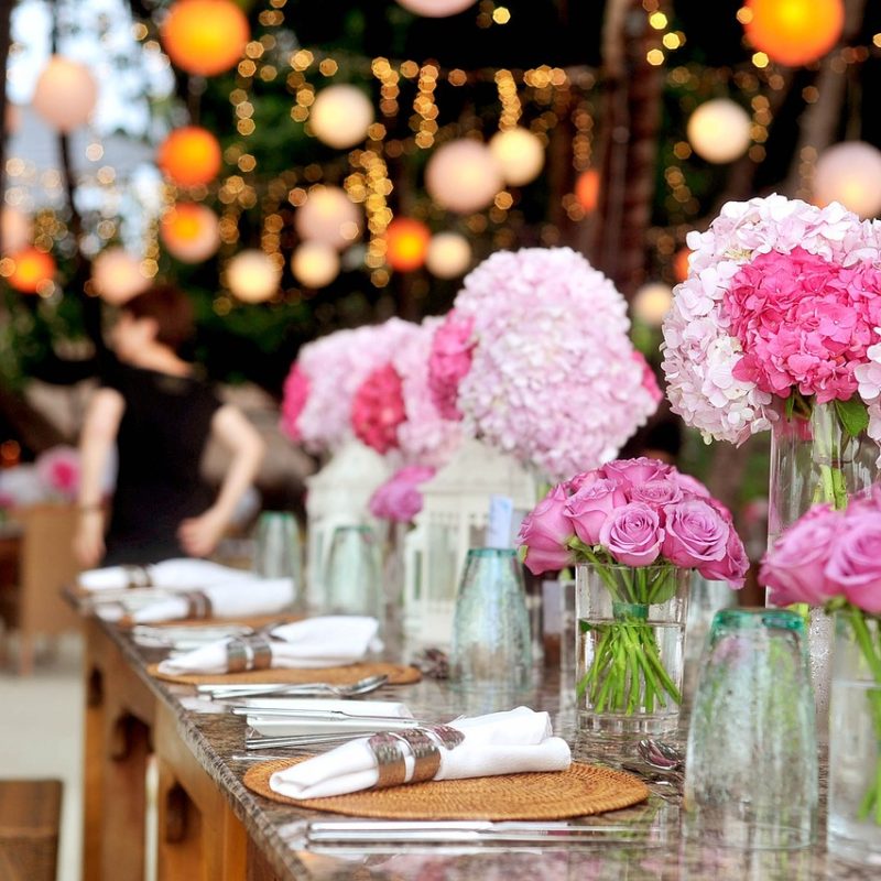 blomsterdekorationer